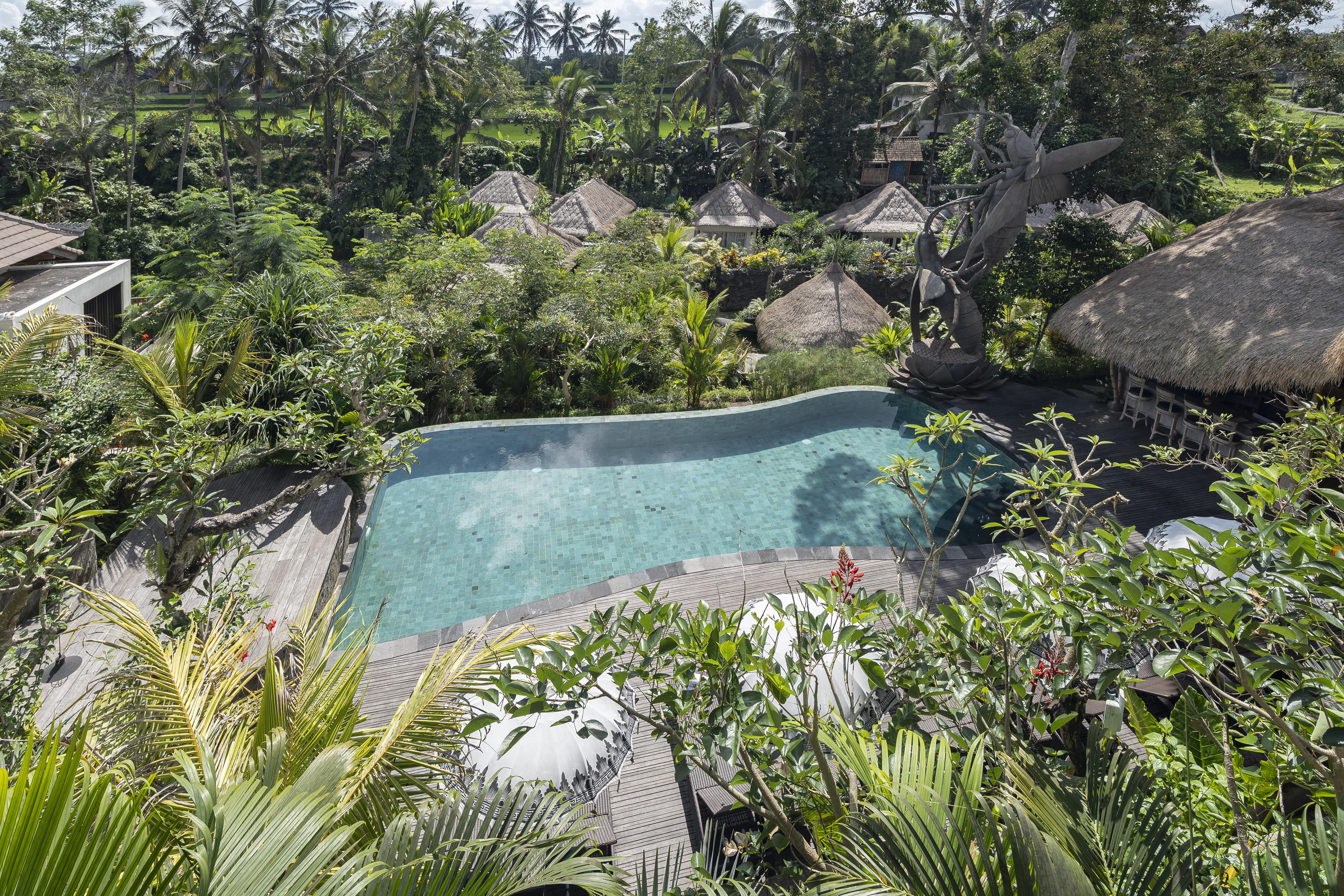 The Sun Of Granary Resort And Villas Ubud Exterior foto